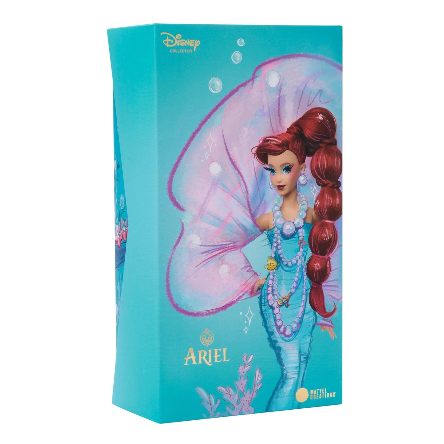 Disney Princess Collector Once Upon a Whimsy Collection Ariel Doll, 11 Inches