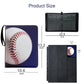900 Pockets Baseball Card Binder with Premium Black Pages & Sleeves - Trading Card Holder Album Storage Protector for Collectors, Boys & Girls Gift