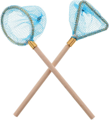 2Pcs 1/12 Miniature Fishing Nets Dollhouse Decoration Accessories, DIY Doll House Kit, Decorations