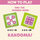 Kakooma Times - Multiplication & Division Puzzle Game - Boost Fact Fluency & Accuracy - Grades 3-6 Math Fun