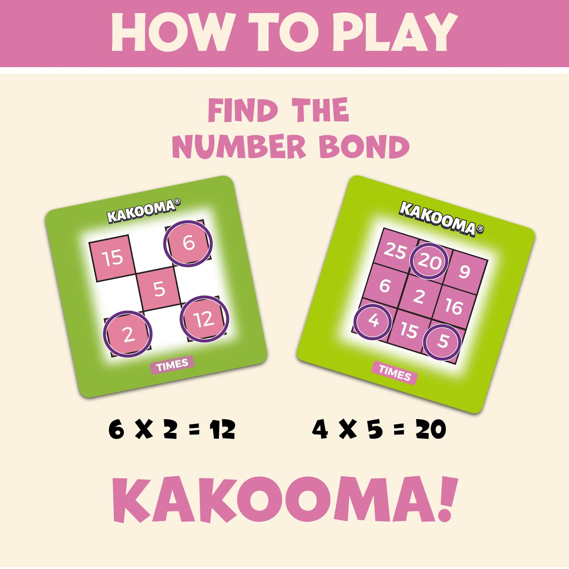 Kakooma Times - Multiplication & Division Puzzle Game - Boost Fact Fluency & Accuracy - Grades 3-6 Math Fun