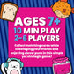 Jelly Fish Toast & Jam Wildly Entertaining Strategy Card Game for Family and Group Game Night | Easy to Learn and Play with 10 Minute Rounds | Fun