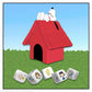 YAHTZEE: Peanuts Edition, Exclusive Snoopy’s Doghouse Cup, Roll The Dice with Charlie Brown, Woodstock & The Peanuts Gang, Dice Rolling Game with a