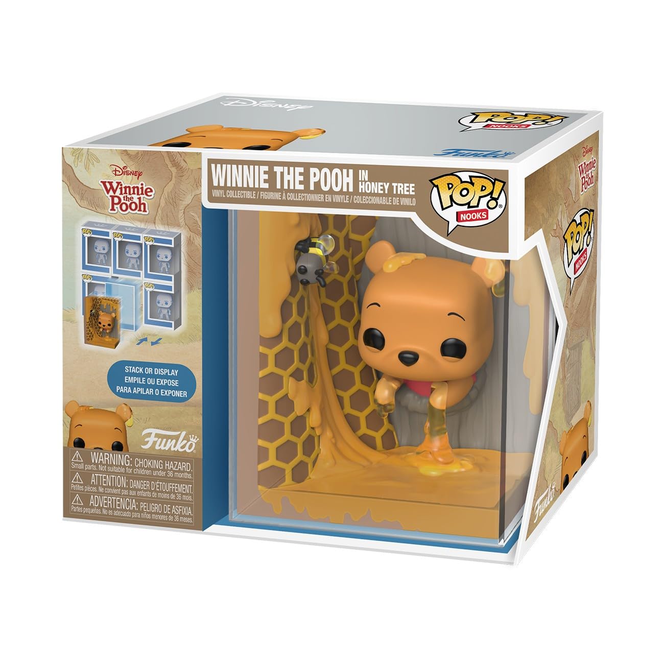 Funko Pop! Nooks: Disney - Winnie the Pooh - Winnie the Pooh in Honey Tree - Collectable Vinyl Figure - Gift Idea - Official Merchandise - Toys for