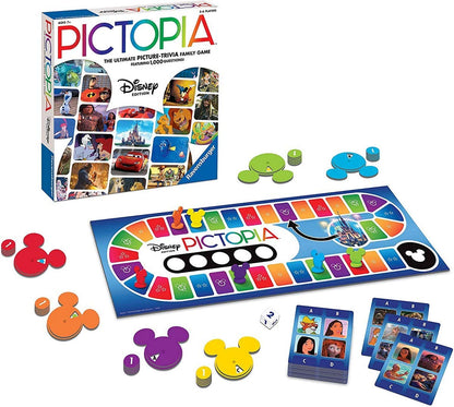 Wonder Forge Pictopia - Family Trivia Game: Disney Edition | Interactive Quiz Activity | Social Bonding Experience | Memory Enhancing | Ideal for Ages