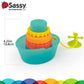 Sassy STACKIN' Ship TUB Toy