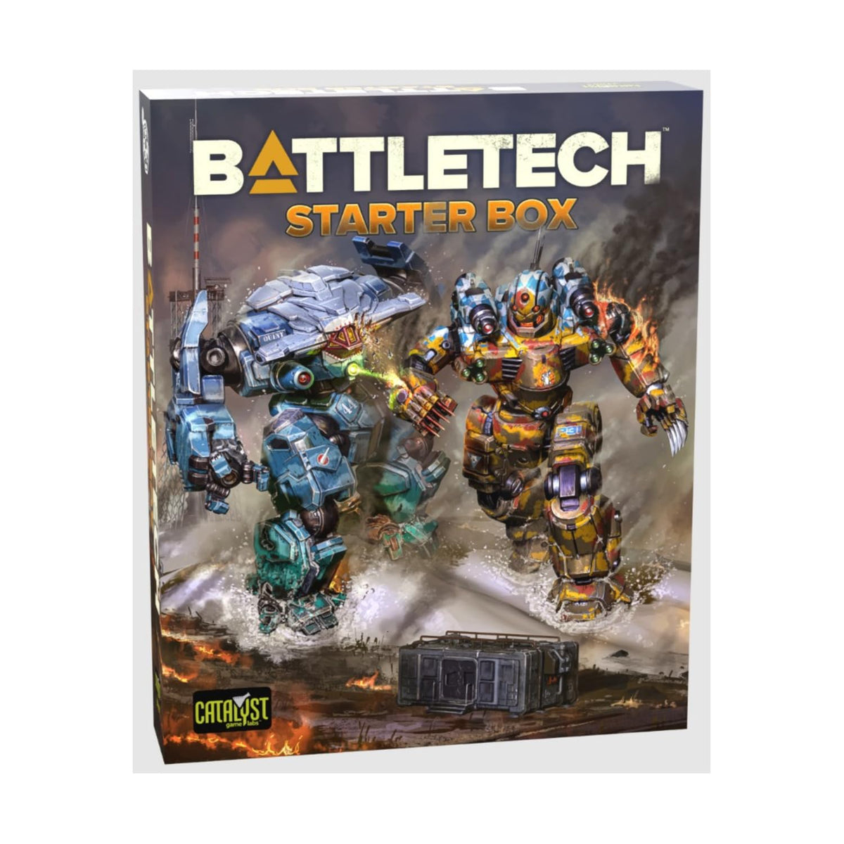 Catalyst Game Labs BattleTech Starter Box, 2 Mechs, Sci-Fi Wargame