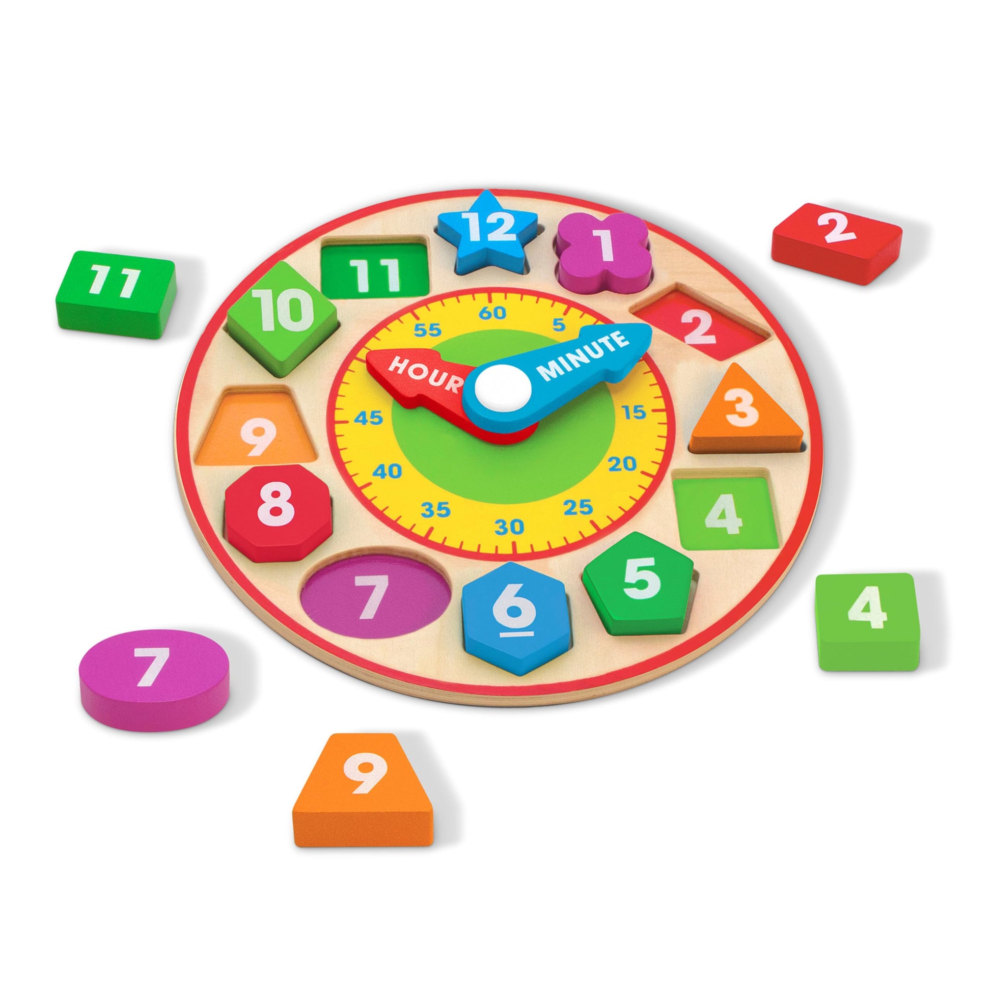 Melissa & Doug Shape Sorting Clock, 1 EA