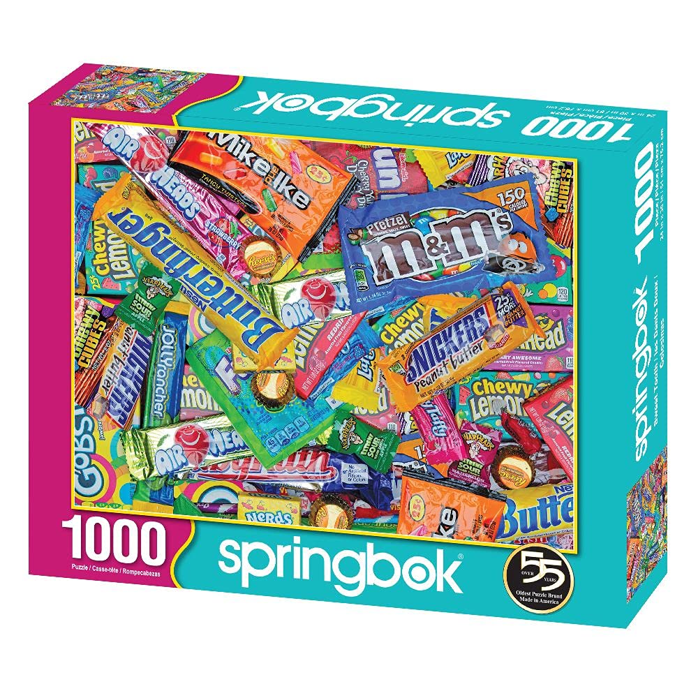 Springbok Sweet Tooth 1000 Piece Jigsaw Puzzle for Adults