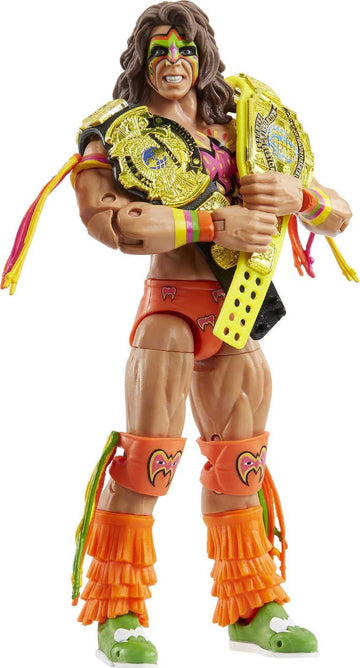Mattel WWE Action Figures | WWE Ultimate Warrior Ultimate Edition Fan TakeOver Collectible Figure with Accessories | Gifts for Kids and Collectors
