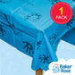 Baker Ross AC773 Blue Table Cover Splash Mat - Pack of 1, Creative Art Supplies for Kids' Crafts, Projects and Children's Craft Room Essential