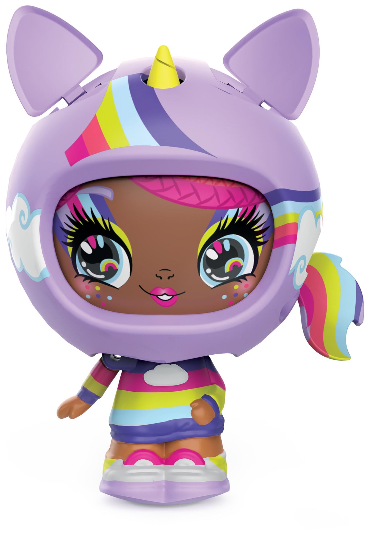 Zoobles Jouet - Pack 1 Zoobles Z-Girlz - Boules Magiques Colorées Transformables en Animaux Fantastiques et Poupées Z-Girlz Avec Maison - 6061365