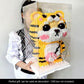 Micro Tiger Building Blocks Sets, Majestic Tiger Toy Compatible with Lego, Forest Animal Adventure, 2000PCS 4 * 8 * 12? 3D Decoration Model, STEM