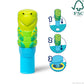 Melissa & Doug Sticker Wow!™ 24-Page Activity Pad and Sticker Stamper, 300 Stickers, Arts and Crafts Fidget Toy Collectible Character - Sea Turtle -