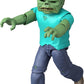 Mattel Minecraft Action Figure & Accessories Set, Zombie Posable Character Collectible Inspired by a Minecraft Movie, 3.25-inch Scale