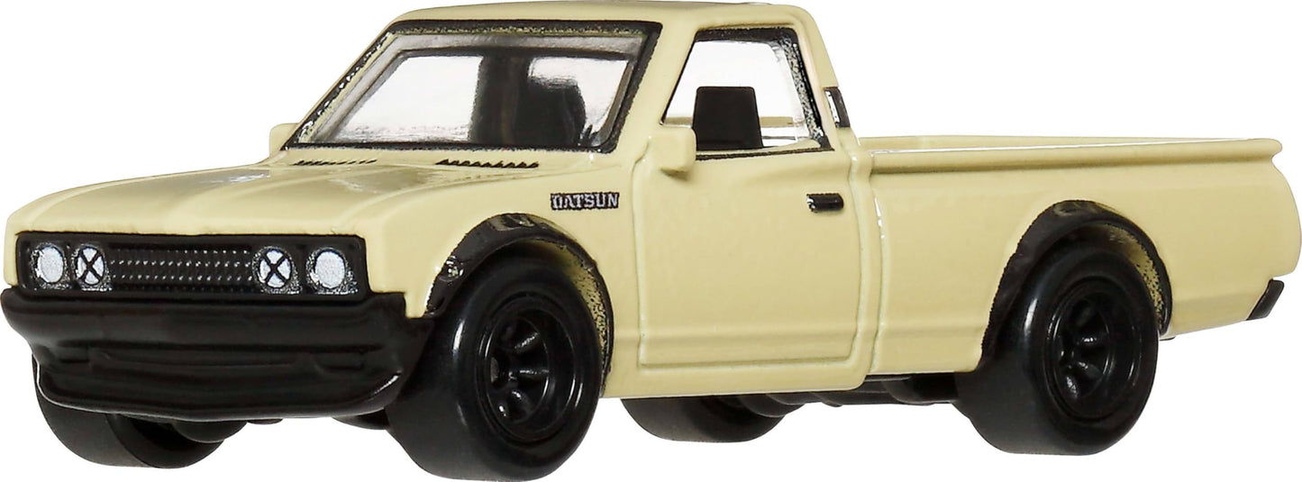 Hot Wheels Car Culture Premium 1:64 Scale Die-Cast Toy Datsun 620 with Real Riders Tires & Metal/Metal Body & Chassis, Japan Historics 5