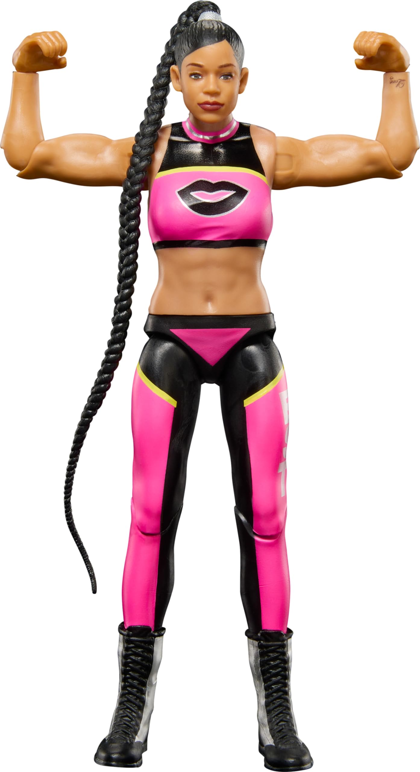 Mattel WWE Action Figure, Series #141 Bianca Belair 6-inch Collectible with 10 Articulation Points & Life-Like Look