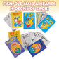 Gamie Kids Card Games 12-Pack - Classic Deck of Cards Including Go Fish, Old Maid, and Hearts - Fun and Educational Kids' Playing Cards Set - Ideal