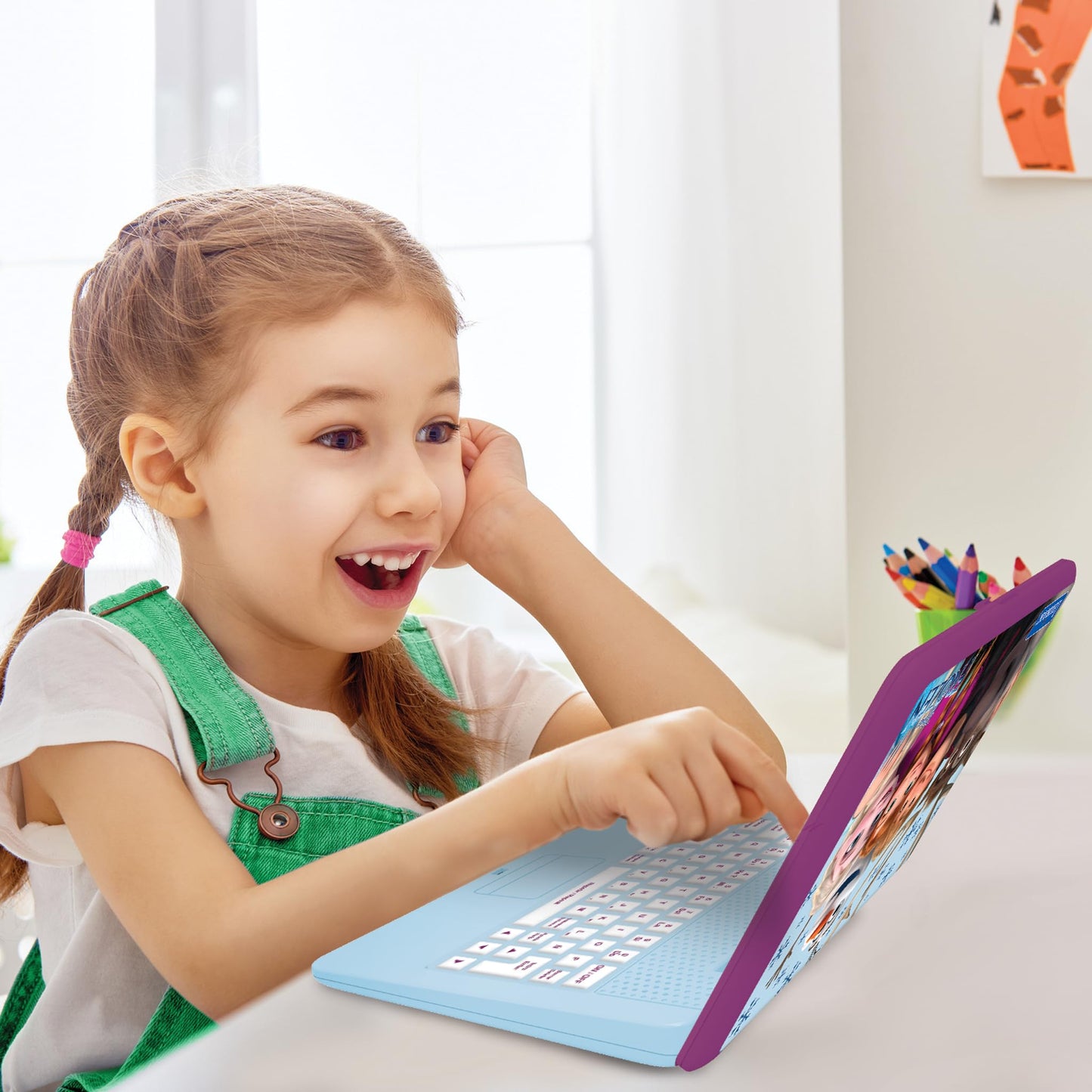 Lexibook, Frozen Educational Laptop for Kids, JC599FZi2