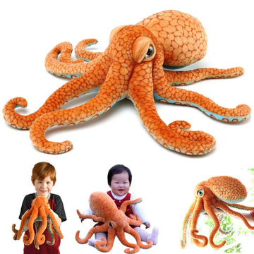 XIYUAN Octopus Stuffed Animal/Octopus Pillow/Toy Octopus/Used for Home Decoration Gifts Children Pillow Plush Animal Toys (19.6 inches /50cm)