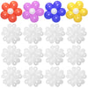 100 Pieces Flower Balloon Clips Balloons Holder Balloon Arch Clips for Baby Shower Wedding Event Decorations Birthday Party Supplies (Flower Style)