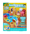 Crayola Silly Scents Ice Cream Toy, Kids Modeling Dough, Play Food Toy with Scented Markers, Gifts 4+