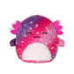 Squishville by Original Squishmallows Play and Display Storage - Four 2-Inch Plush Included - Big Foot, Axolotl, Parrot, Chameleon - Hang or Stand