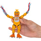 Jazwares Five Nights at Freddy’s Withered Chica Office Set - 5-Inch Articulated Figure with Jumpscare Feature, Glow-in-The-Dark Eyes, and Optical