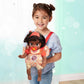 Disney Princess Moana Baby Doll Deluxe with Tiara, Carrier, Plush Friend, Pacifier, Bib & Baby Bottle [Amazon Exclusive]