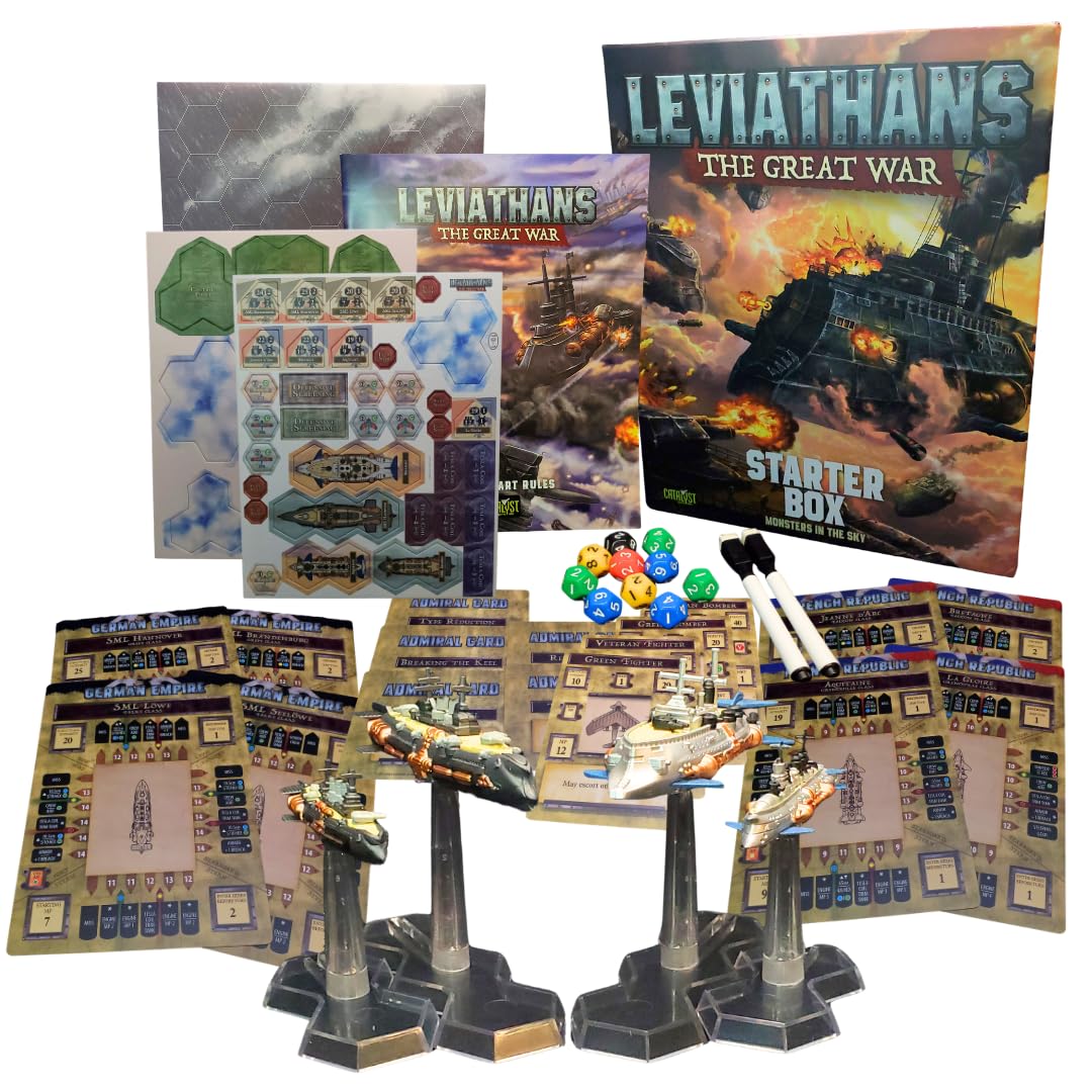 Leviathans Great War Starter Box by Catalyst Game Labs, Ages 14+