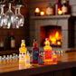 6Pcs/Set Dollhouse Decoration Accessories, 1:12 Dollhouse Simulation Mini Wine Bottle Food Play Excellent Quality and Creativ