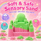 Carolart Unicorn Sensory Bin, Sand Box Kit with Sensory Sand for Girls