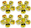 RIN Emoticon Kickball Hackey Party Balls 24 Count