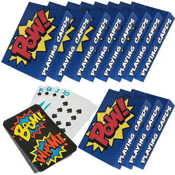 Fun Express - Superhero Playing Cards - Toys - Games - Card Games - 12 Pieces