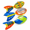 Liberty Imports 3-Pack Whistling Foam Football with Tail, Kids Outdoor Toy