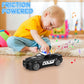 Police Car Toys for Boys 3-5 4-8 With 3 Different Flashing Lights & Sound, Side Doors Open Friction-Powered Wheels Pursuit Rescue Vehicle Light Up Toy