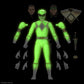 Super7 ULTIMATES! Mighty Morphin Power Rangers Green Ranger (Glow) - 7" Power Rangers Action Figure with Accessories Classic TV Show Collectibles and