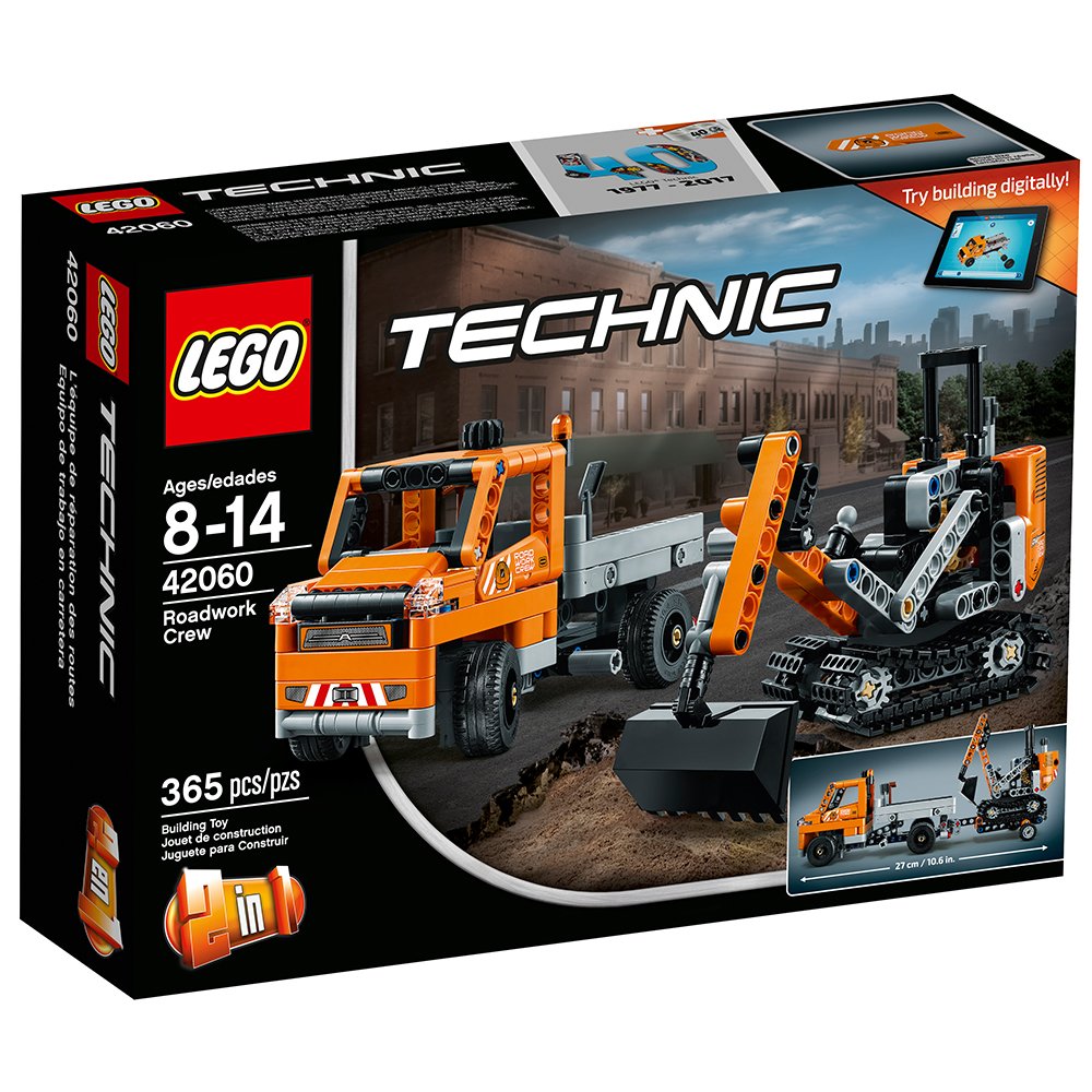 LEGO TECHNIC Roadwork Crew 42060 Building Kit
