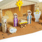 Bigjigs Toys Nativity Set - 13 Piece Traditional Wooden Nativity Scene Role Play Sets for Toddlers & Kids, Early Learning Christmas Decoration, Kids