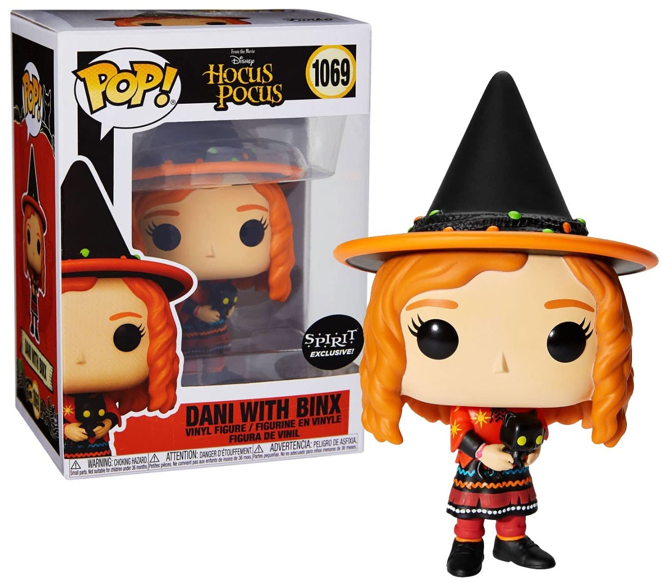 Funko Hocus Pocus POP! Disney Dani with Binx Exclusive Vinyl Figure #1069