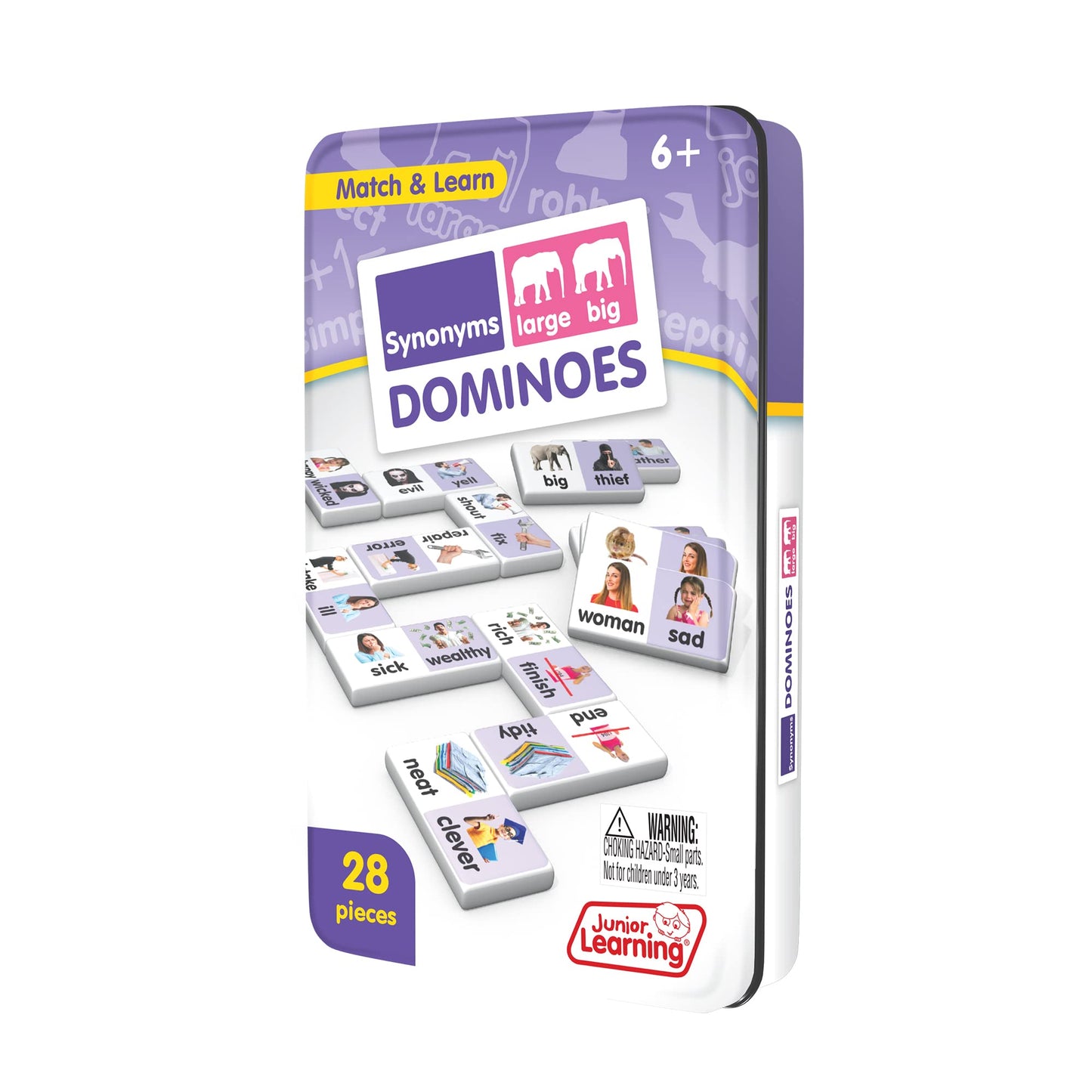 Junior Learning Synonyms Dominoes Langauge Arts