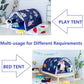 Upgrate Bed Tent Boys Girls Dream Canopy Tents with Net Curtain for Kids Privacy Space Portable Play Tent for Kids 55"×39"×31"(SpaceA)