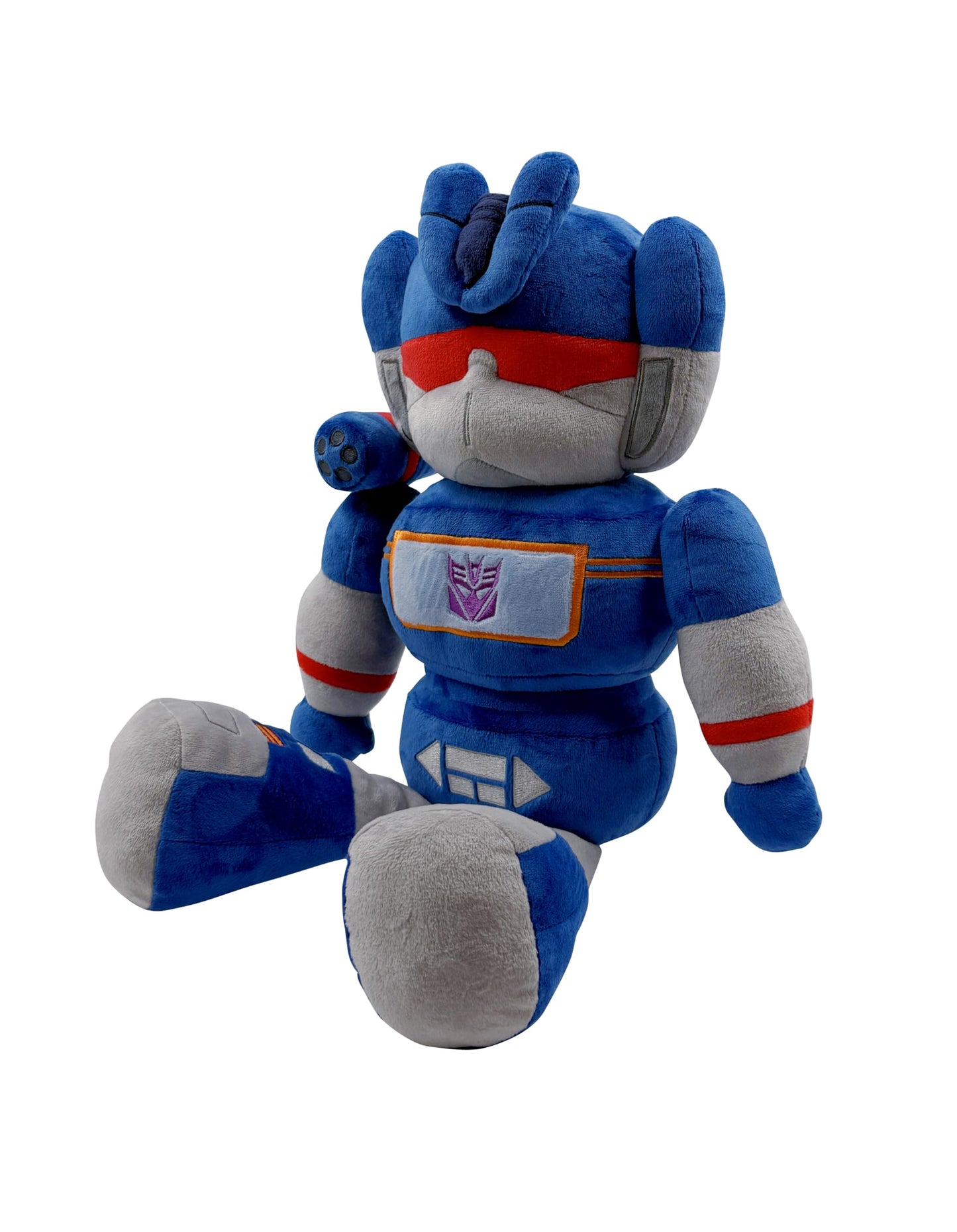 Transformers - Soundwave Superior Plush Toy - Officially Licensed Product, Soft and Cuddly Collectible for Fans and Collectors - Ideal Gift for Kids