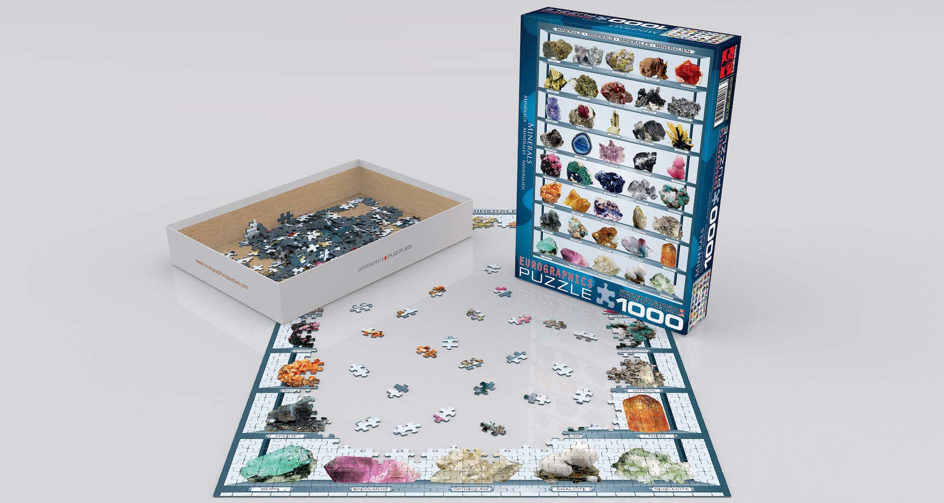 EuroGraphics Minerals of The World 1000 Piece Puzzle (6000-2008)