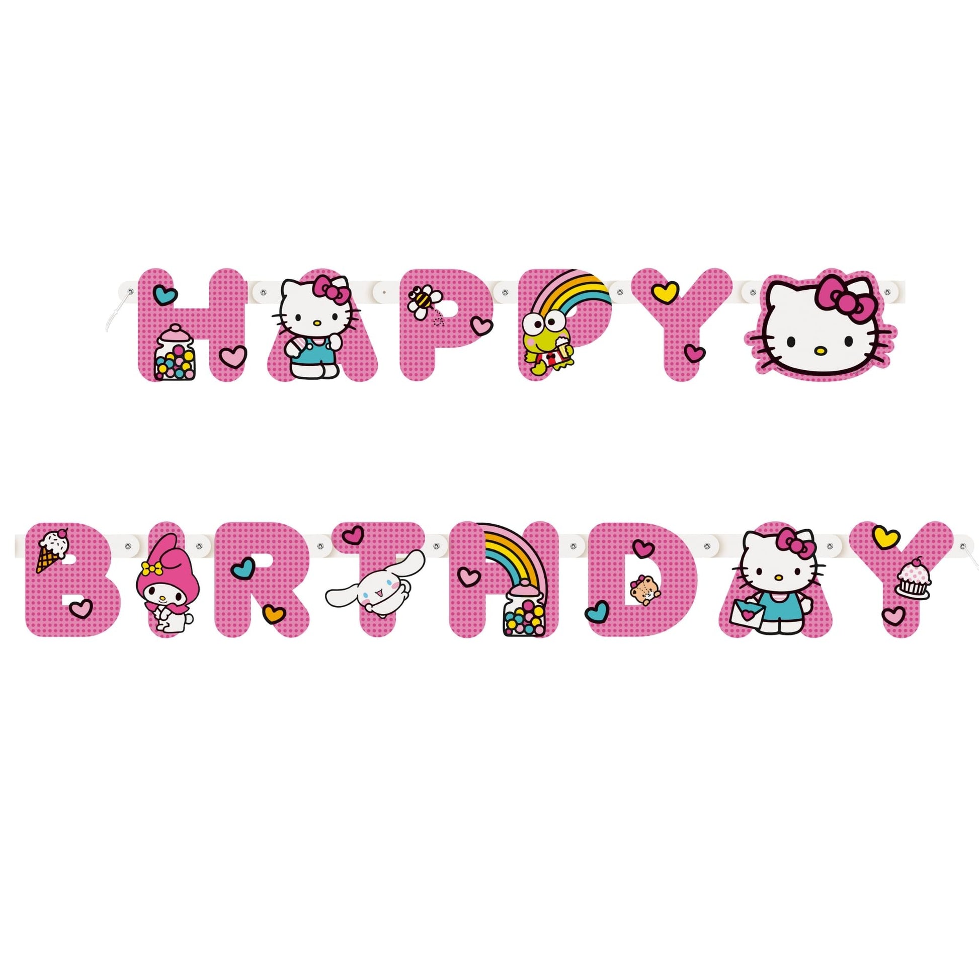 Unique Hello Kitty Jointed Banner, Events and Party Supplies