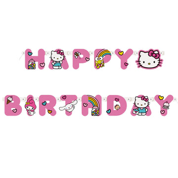 Unique Hello Kitty Jointed Banner, Events and Party Supplies