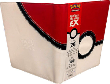 Ultra PRO - Pokémon Poke Ball Premium 9-Pocket Pro-Binder, Collectible Trading Storage Card Accessories Pokemon Design Binder Album