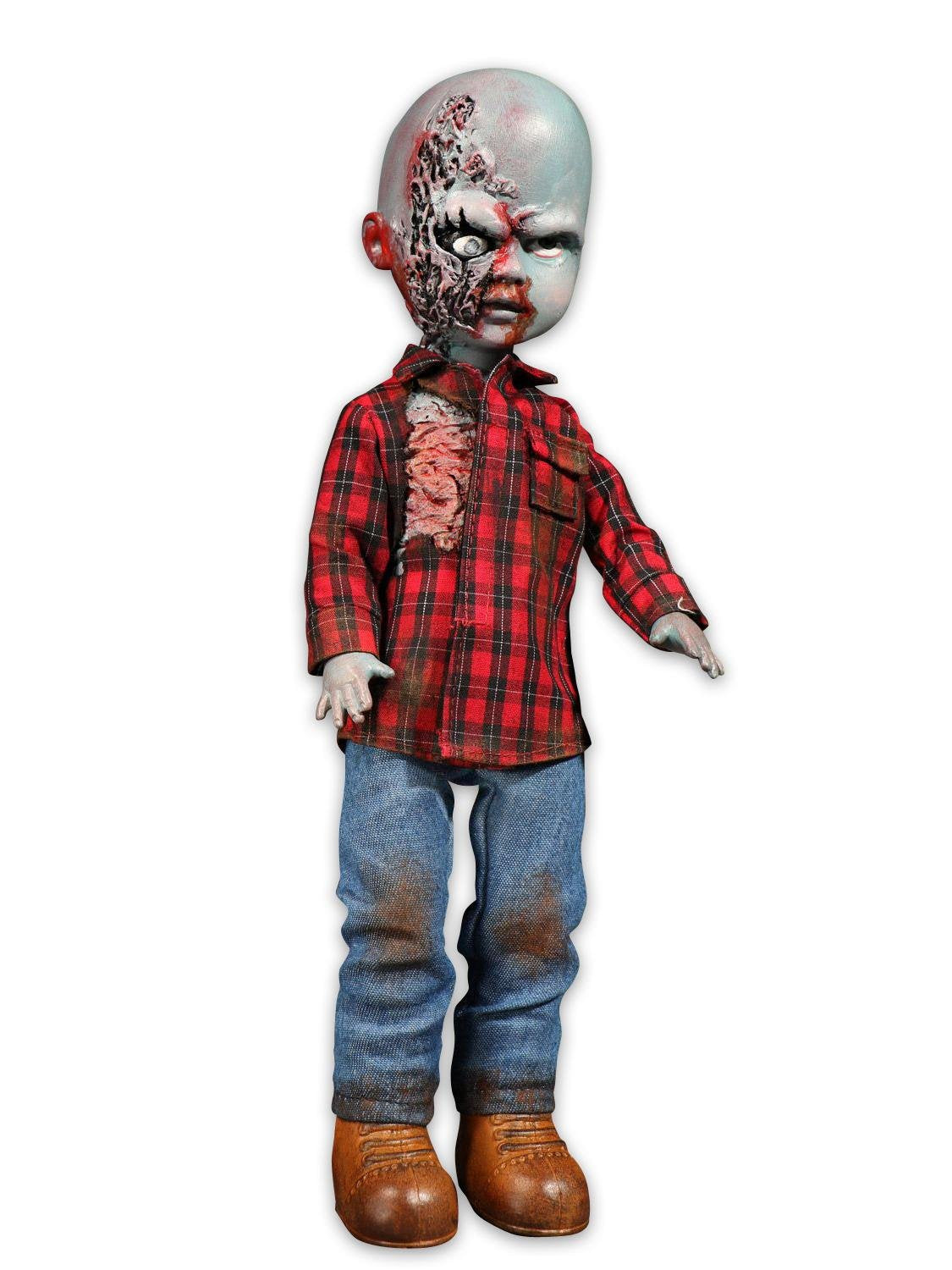 Living Dead Dolls Dawn of the Dead Plaid Shirt Zombie 10-Inch Doll