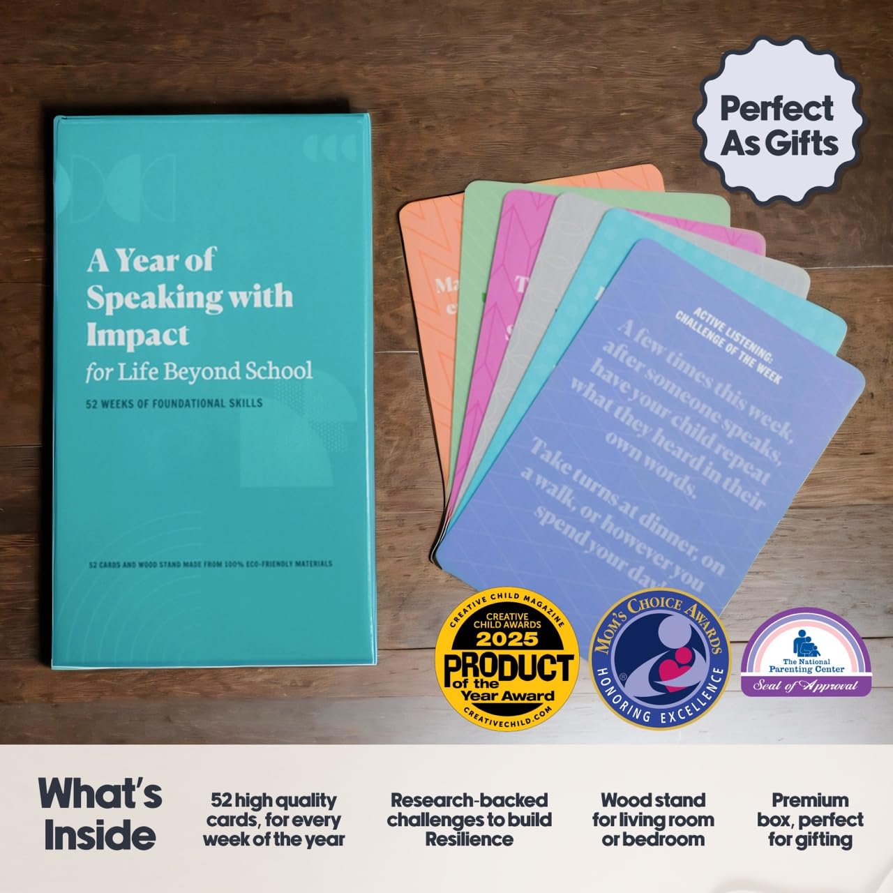 Speaking with Impact 52 Challenge Cards for Kids & Parents | SEL Emotional Intelligence | Social Emotional Learning Activities | Life Skills Classroom