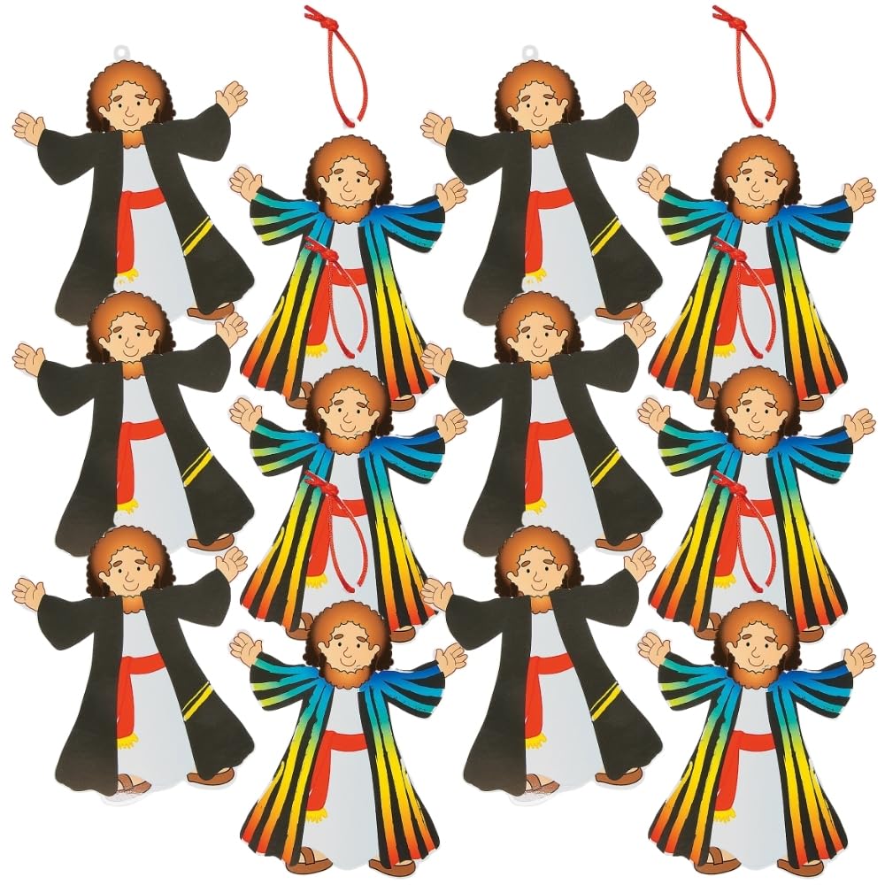 Scratch 'N Reveal Josephs Coat of Color - Crafts for Kids and Fun Home Activities